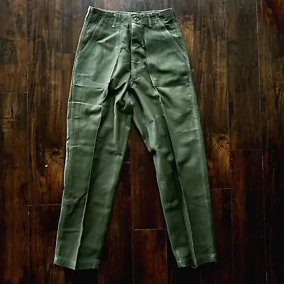 US Army OG-107 Fatigue Pants Trousers 1970s 32x32 Type I DSA-100 Post WWII Camo • $127.50