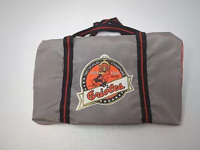 VINTAGE 1984 BALTIMORE ORIOLES 3Oth ANNIVERSARY DUFFLE BAG~16x9x8~DIGITAL • $9.99