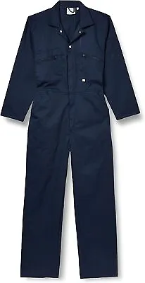 £17.50 • Buy Blue Castle ZIP Boilersuit 366 Red Navy Green Work Coverall Polycotton