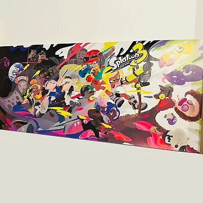 Splatoon 3 Poster - Official Limited Edition From Japanese Art Book Set! • $47.99