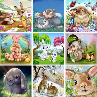 $7.59 • Buy 5D Diamond Painting DIY Cartoon Animal Full Round Drill Art Crafts Home Decor