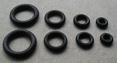 £2 • Buy BLACK OR CLEAR QUALITY RUBBER O RING SEALS 15mm 10mm 7mm 5mm MUST SEE!
