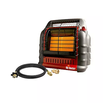 Mr. Heater Portable Big Buddy Propane Heater With 10-Feet Propane Hose Bundle • $199.99