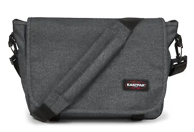 Eastpak Jr Messenger Bag Black Denim (Grey) Cross Body Satchel Laptop Book Bag • £24