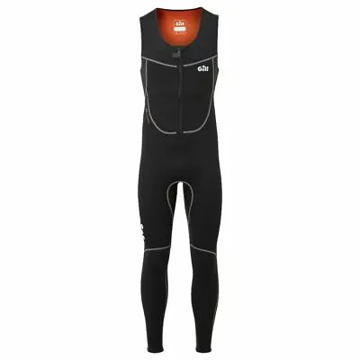 Gill Marine Men's Dynamic Long John Black Insulated Water Sport Wetsuit • $84.99