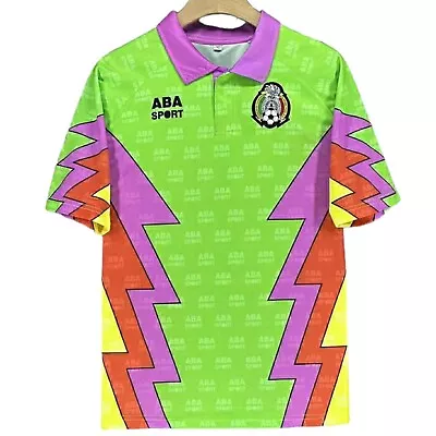 XL Jersey  Jorge Campos # 9 World Cup 1994 USA Multicolor Size XL ABASPORT • $65