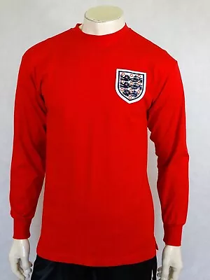 England Football Shirt Jersey 1966 Retro Replica By Score Draw M # 6 • $27.36