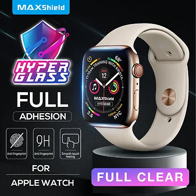 $7.93 • Buy For Apple Watch 8 7 SE 2022 6 45/41/38/42/40/44mm UV Glass Screen Protector