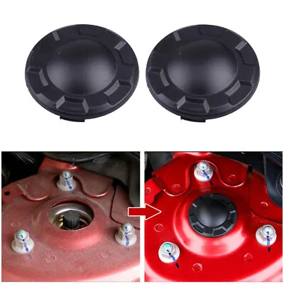 2x Auto Car Parts Shock Absorber Protector Cover Black Rubber Dust Cap For Mazda • $3.64