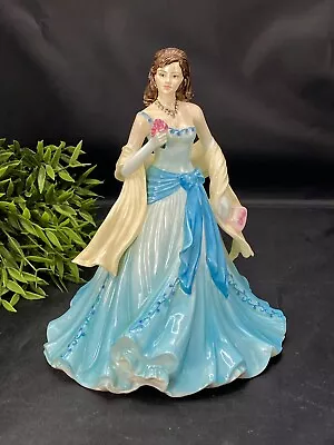 Coalport Classic Elegance Birthday Celebrations Lady Figurine Jack Glynn 2006 • £49.99