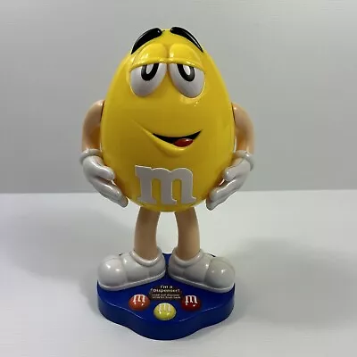 M&M’s Yellow Peanut Dispenser Collectable 2012 Mars Plastic Dispenser 26cm High • $30.95