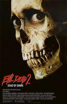 Evil Dead 2 - 1982 - Movie Poster • $9.99