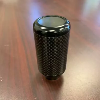 UNIVERSAL Real Carbon Fiber / Aluminum Weighted Shift Knob 5 Speed Or 6 Speed • $18.99