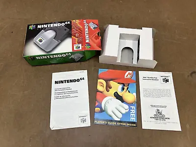 NINTENDO 64 RUMBLE PACK PAK ORIGINAL BOX ONLY Vintage N64 Empty Video Game 90s • $39.99