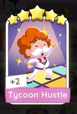 Monopoly Go 5 Star Stickers Tycoon Hustle (Set 18) • $5