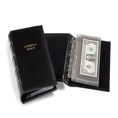 Lighthouse Classic Currency Album 3-Ring Binder For Modern U.S. Dollar Bills • $19.95
