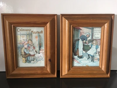 £9.99 • Buy Robert Opie Advertisement Nostalgia Framed Postcards X2 Colman’s & Sunlight
