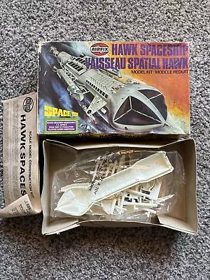 1979 Airfix Hawk Spaceship Series 5 Model Kit 5173-2 Space 1999 Bad Box • $22