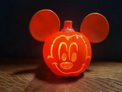 Disney Mickey Mouse Light Up Halloween Pumpkin • $9.71