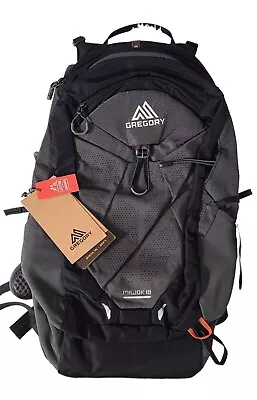 Gregory Miwok 18 Backpack - FLAME BLACK • $89.95