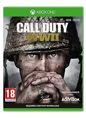 Call Of Duty World War 2 WWII Microsoft XBox One Game • £16.45