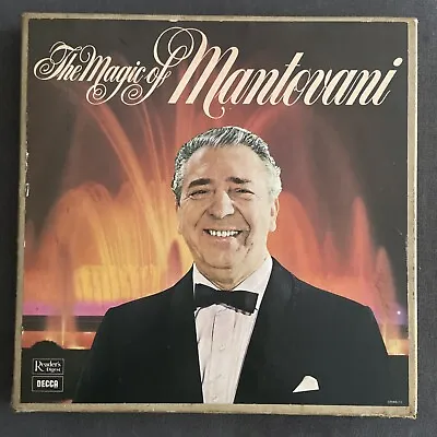£10 • Buy Readers Digest - The Magic Of Mantovani - 6 LP VINYL Box Set .