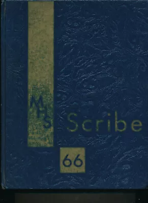 Marlette MI Marlette High School Yearbook 1966 Michigan Grades 12-K • $29