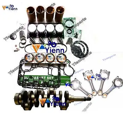 V2403MDI Crankshaft Rod Overhaul Rebuild Kit For Kubota Engine Bobcat T190 S150 • $1991.11