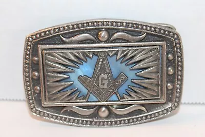 Vintage Masonic Mason Freemasons Belt Buckle CII-New York ? Brass ? • $8.99