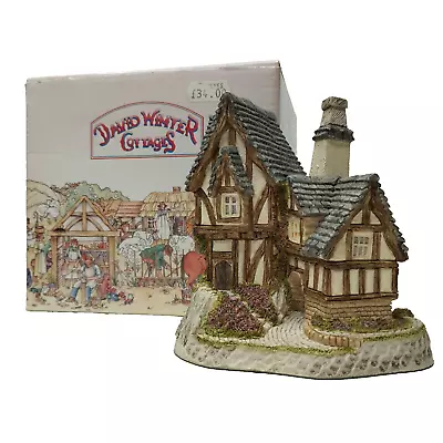 David Winter Cottages  The Candlemaker's  Boxed Collectors Piece No. 12 1992 • £24.95