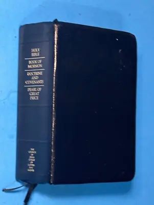 11/2000 LDS Quad Book Of Mormon Doctrine & Covenants Pearl • $20.99