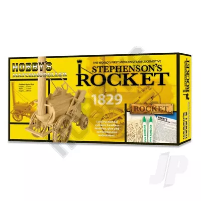 £21.49 • Buy Hobby's Matchbuilder Stephens Rocket Locomotive Steam Train Wood Matchstick Kit