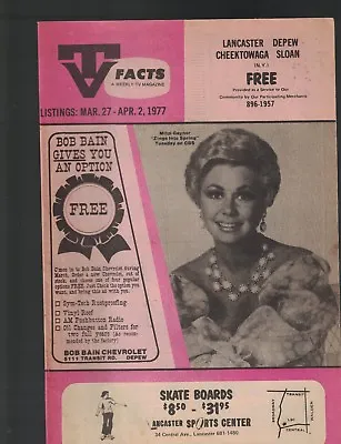 TV Facts Magazine March 27 1977 Mitzi Gaynor Zings Into Spring • $15.18