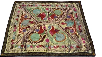 Suzani Wall Hanging Vintage Uzbek Embroidery Bedding 120x150 D-2A P10 • $90