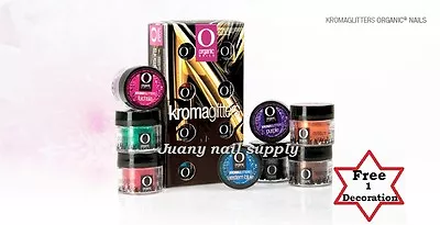 Organic Nail Products Kromaglitters Colecction **free 2 Decorations** • $45.99