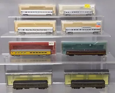 Con-Cor & Bachmann N Scale Assorted Passenger Cars [8] EX/Box • $75.74