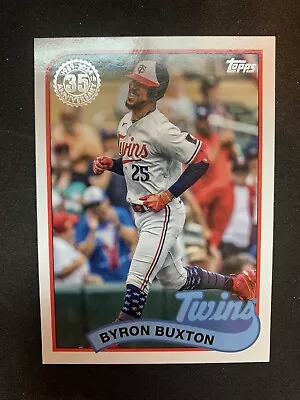 2024 Topps Series 1 Byron Buxton 1989 35th Anniversary #89B-63 Minnesota Twins • $1