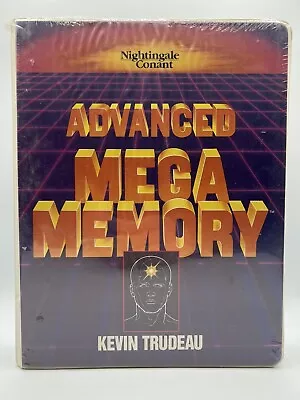 Advanced Mega Memory Kevin Trudeau 6 Tape Set 12 Lessons & Video & Workbook NEW! • $29.95