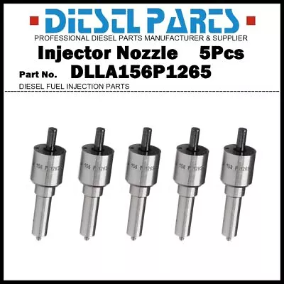 5x Injector Nozzle 0433171798 DLLA156P1265 For Mercedes Benz C30 AMG A6120700287 • $98.50