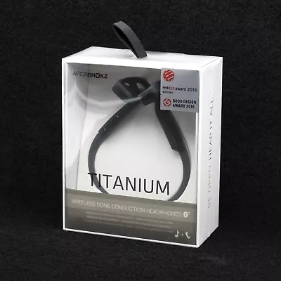 AFTERSHOKZ TITANIUM - Bone Conducting Sport Headphones - Grey - Sealed • $109