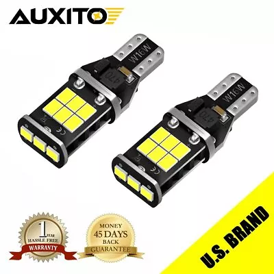 Auxito 921 W16W T15 LED Xenon White Backup Reverse Light Bulb CANBUS Autoparts14 • $8.99