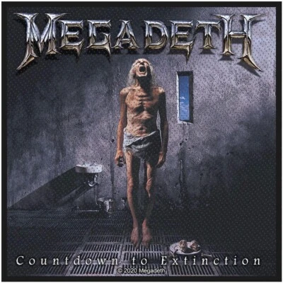 £3.99 • Buy Megadeth -  Countdown To Extinction  - Woven Sew On Officially Licensed Patch