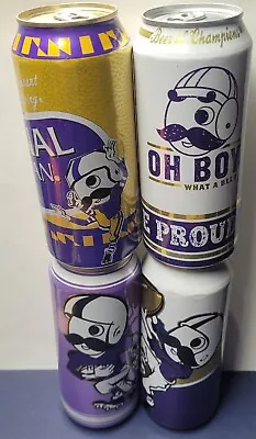 Craft Beer Can 4 Different National Bohemian Mr. Boh Baltimore Ravens Football • $25