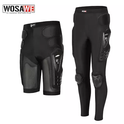 WOSAWE Motorcycle Protection Trousers Motocross Off Road Armor Pants Protector • $46.99