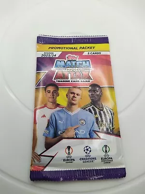 Match Attax 23/24 Promotional Pack - 5 Cards In One Pack - Football Trading Card • £1.85