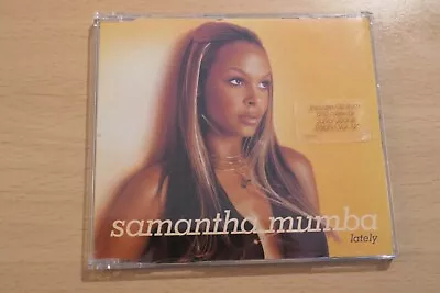 Samantha Mumba - Lately. Enhanced CDS (2000) VG. • £1.95