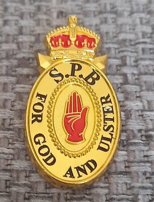 £5.99 • Buy Spb - Shankill Protestant Boys Flute Band- Belfast - Very Limited Edition Badge