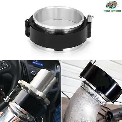 2.75'' Air Intake Intercooler Pipe Quick Release HD V-Band Clamp + Weld Flange • $26.80