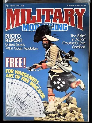 Military Modelling Magazine November 1987 Mbox21 The 'Rifles' In Action • $8.65