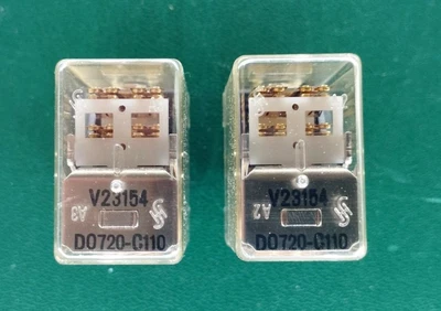 $42 • Buy 2 PCS V23154 D0720-C110 SIGNAL RELAY NEW GOLD PLATED PINS Siemens